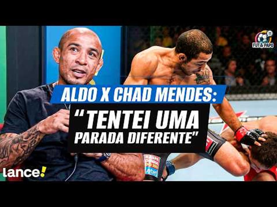 thumbnail JOSÉ ALDO RELEMBRA LUTA HISTÓRICA CONTRA O CHAD MENDES 🔥
