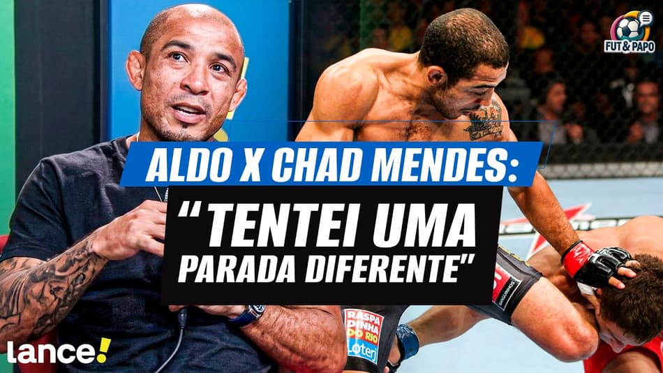JOSÉ ALDO RELEMBRA LUTA HISTÓRICA CONTRA O CHAD MENDES 🔥