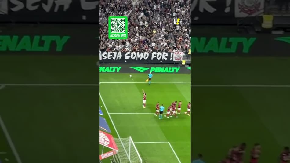 JOGADINHA DO PAQUETÁ! FLAMENGO ABRE O PLACAR CONTRA O CORINTHIANS