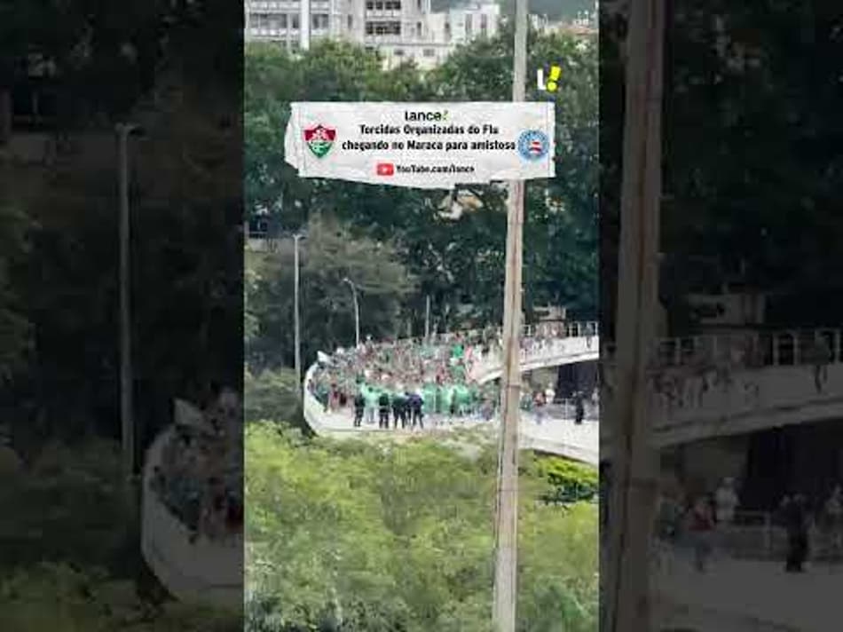 thumbnail Torcida do Fluminense chegando ao Maracanã! #fluminense #amistoso