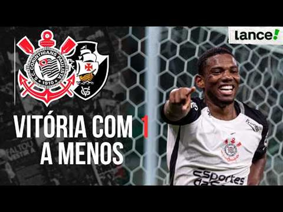 thumbnail VITÓRIA DO CORINTHIANS… COMO MENOS 1. | DINIZ VENCE A PRIMEIRA.  ANÁLISE CORINTHIANS 1 X 0 VASCO