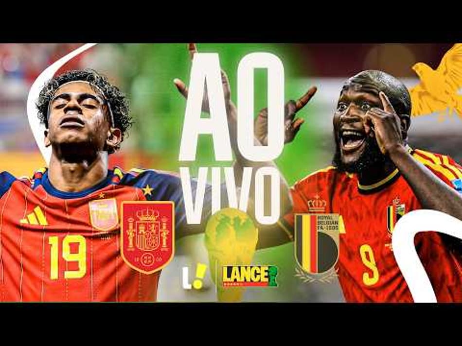 thumbnail 🔴 AO VIVO: ESPANHA X BÉLGICA – COPA DO MUNDO 2026