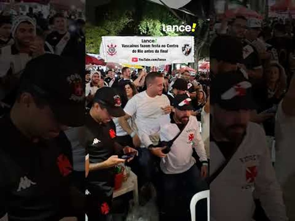 thumbnail TORCIDA DO VASCO FAZ FESTA ANTES DA FINAL DA COPA DO BRASIL!