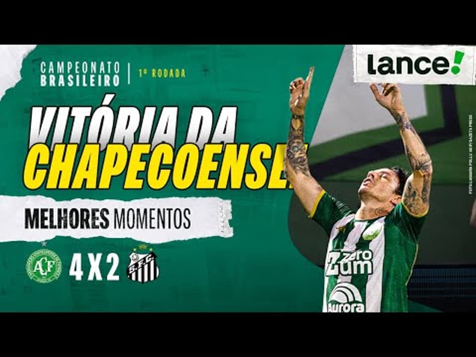 thumbnail CHAPECOENSE 4 x 2 SANTOS – MELHORES MOMENTOS – 1ª RODADA – CAMPEONATO BRASILEIRO