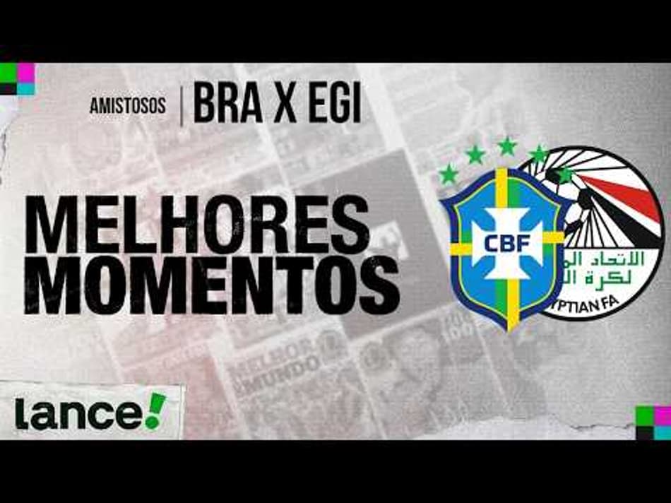 thumbnail BRASIL 2 x 1 EGITO | MELHORES MOMENTOS | AMISTOSO INTERNACIONAL #futebol