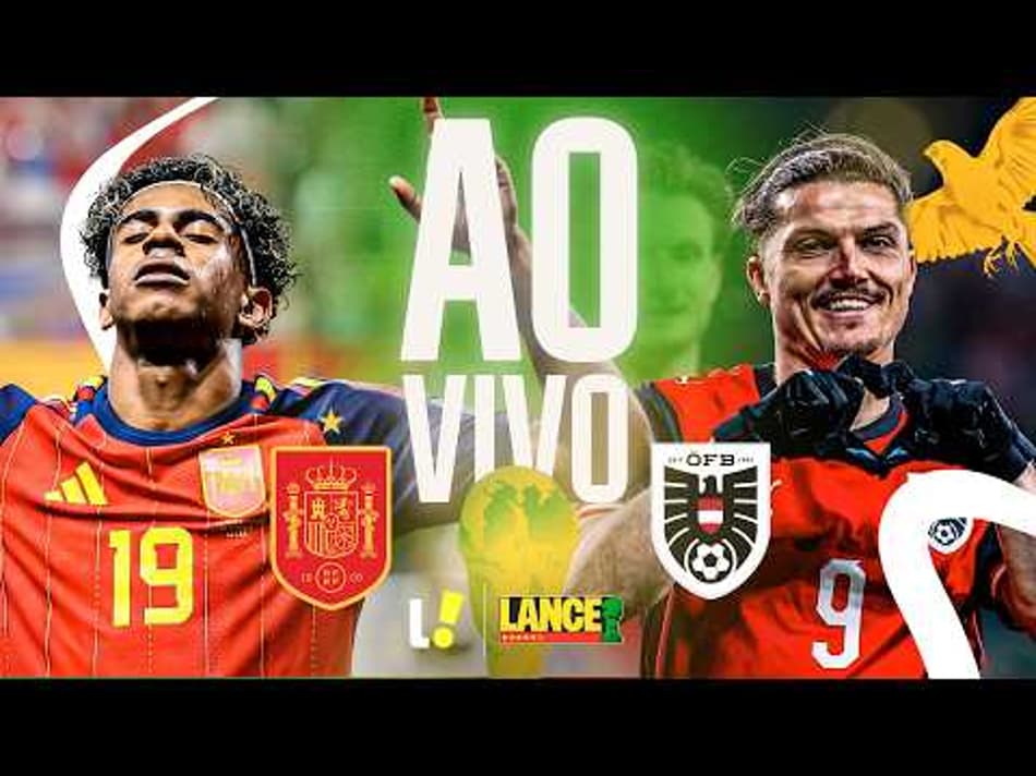 thumbnail 🔴 AO VIVO: ESPANHA X ÁUSTRIA – COPA DO MUNDO 2026