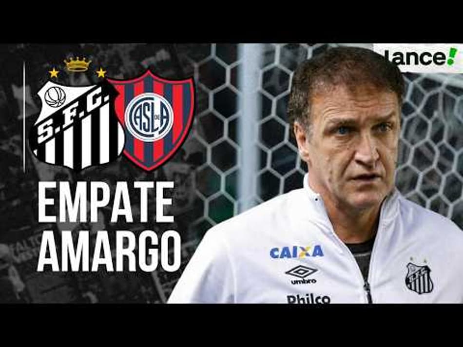 thumbnail SEM NEYMAR, SANTOS FICA NO EMPATE COM O SAN LORENZO – ANÁLISE PÓS JOGO