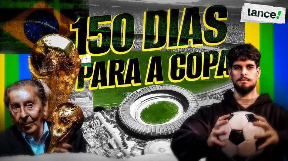 FALTAM 150 DIAS PARA A COPA DO MUNDO DE 2026 - REGRESSIVA PARA A COPA