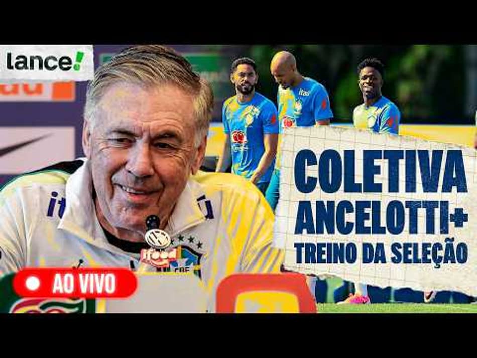 thumbnail 🔴 AO VIVO E COM IMAGENS: DIA 4 | COLETIVA + TREINO DA SELEÇÃO DIRETO DA GRANJA COMARY