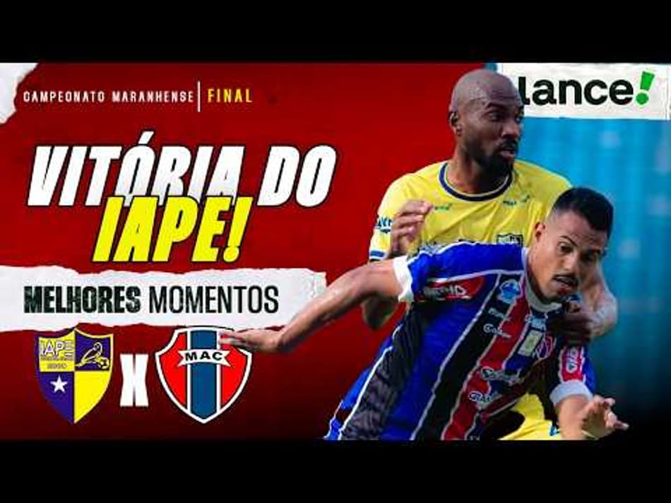 thumbnail IAPE 1 X 0 MARANHÃO | CAMPEONATO MARANHENSE | FINAL | MELHORES MOMENTOS