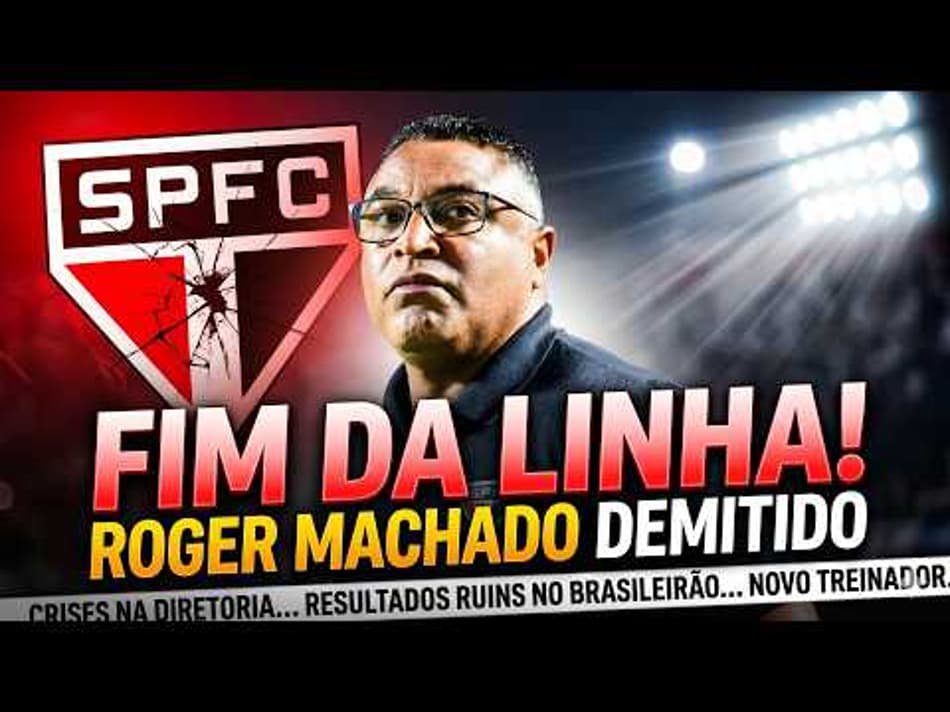thumbnail DEMITIDO! ROGER MACHADO CAI NO SÃO PAULO APÓS VEXAME NA COPA DO BRASIL!