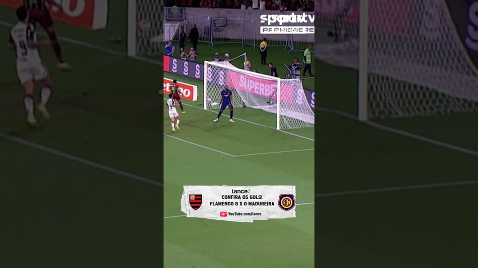 CONFIRA A GOLEADA DO FLAMENGO SOBRE O MADUREIRA PELA SEMIFINAL DO CAMPEONATO CARIOCA #flamengo #fyp