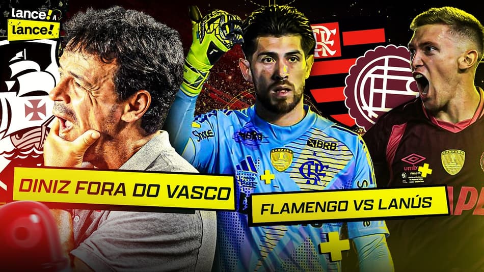 🔴 AO VIVO - FLA NA RECOPA, ARIAS CONTRA O FLU E VASCO SEM DINIZ | LANCE A LANCE DE TERÇA