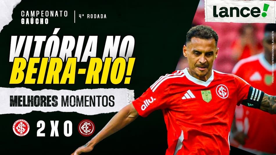 INTERNACIONAL 2 X 0 INTERNACIONAL SM - MELHORES MOMENTOS - GAUCHÃO 2026 - 4ª RODADA