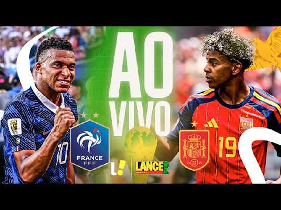 thumbnail 🔴 AO VIVO: FRANÇA X ESPANHA – COPA DO MUNDO 2026
