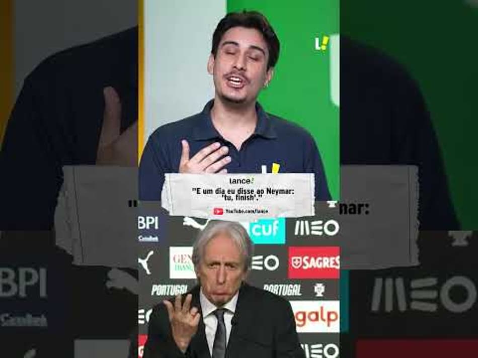 thumbnail JORGE JESUS É O NOVO TÉCNICO DA SELEÇÃO PORTUGUESA! POR QUE ELE CITOU O NEYMAR?