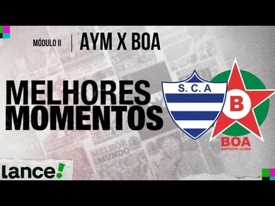thumbnail AYMORÉS 2 x 0 BOA ESPORTE | MELHORES MOMENTOS | MINEIRO MÓDULO II