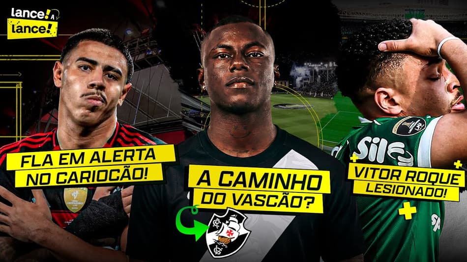 🔴 AO VIVO - FLA BRIGANDO PRA NÃO CAIR NO CARIOCA E HINESTROZA NO VASCO? | LANCE A LANCE DE TERÇA