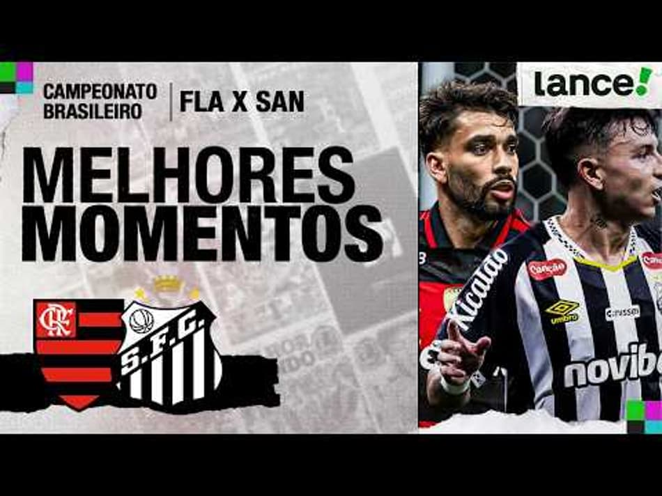 thumbnail MELHORES MOMENTOS | FLAMENGO 3 X 1 SANTOS | 10ª RODADA | CAMPEONATO BRASILEIRO 2026