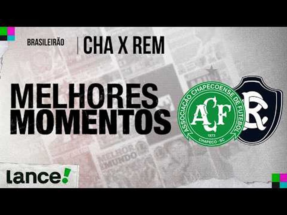 thumbnail CHAPECOENSE 2 X 3 REMO | CAMPEONATO BRASILEIRO | MELHORES MOMENTOS | 16ª RODADA