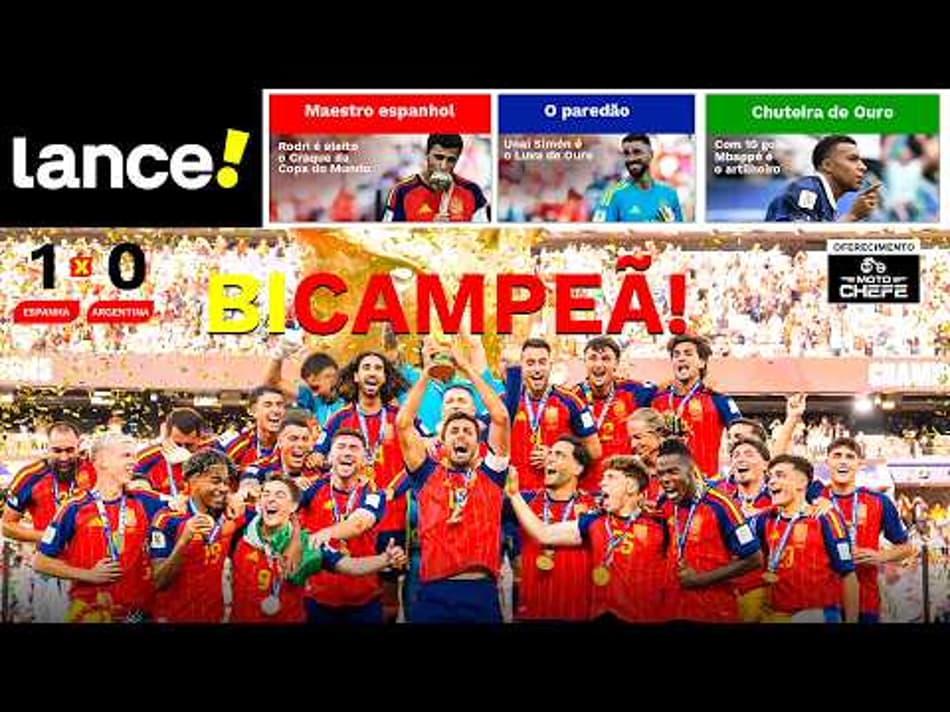 thumbnail ESPANHA VENCE A ARGENTINA E LEVA A COPA DO MUNDO DE 2026!