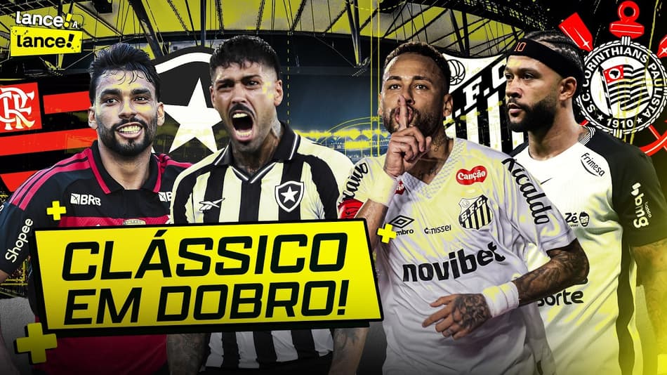 🔴 AO VIVO -  CLÁSSICOS NO RIO E SÃO PAULO AGITAM O BRASILEIRÃO - LANCE A LANCE