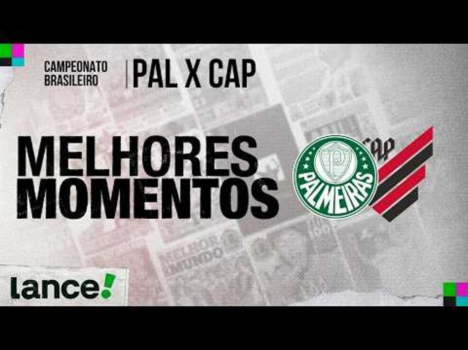 thumbnail PALMEIRAS 1 X 0 ATHLETICO-PR | MELHORES MOMENTOS | 12ª RODADA | CAMPEONATO BRASILEIRO 2026 ⚽