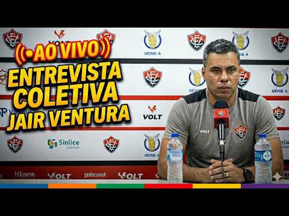 thumbnail ENTREVISTA COLETIVA DE JAIR VENTURA AO VIVO.