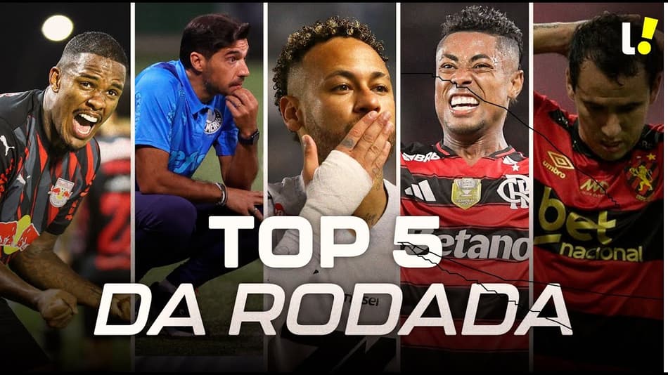 Flamengo perto do octa, Neymar na Seleção e muito mais! É o TOP 5 DA RODADA🔥⚽