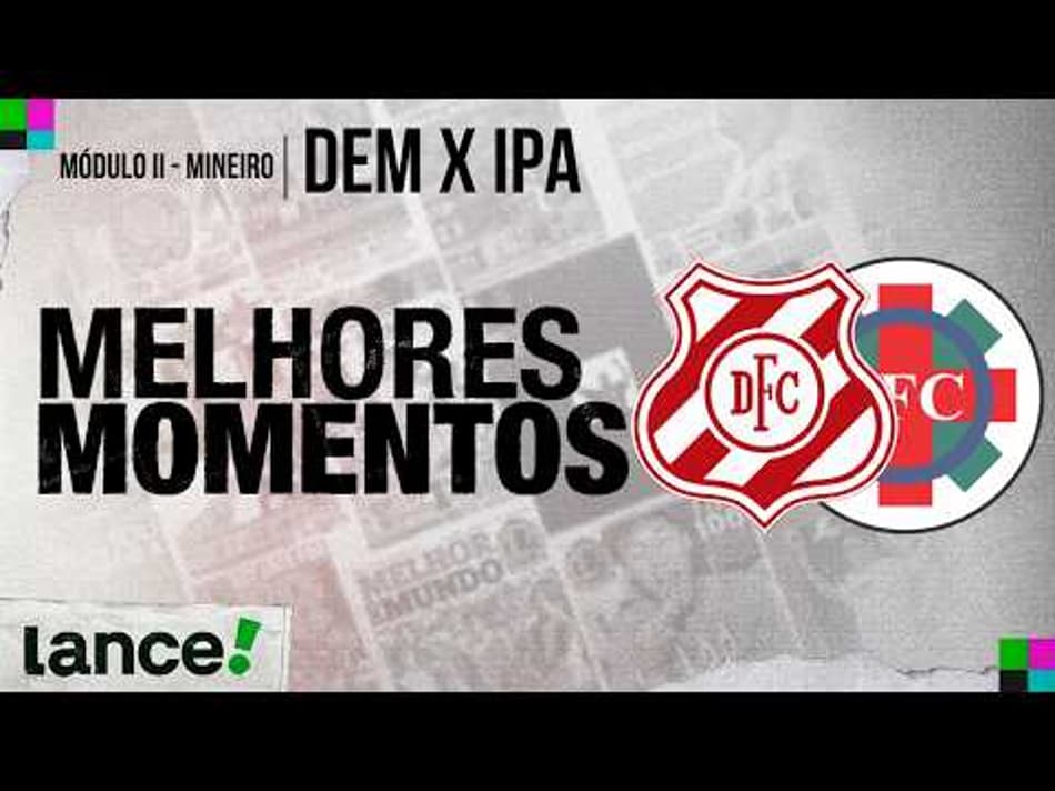 thumbnail DEMOCRATA SL 5×0 IPATINGA – MELHORES MOMENTOS – 9ª RODADA – CAMPEONATO MINEIRO – MÓDULO II