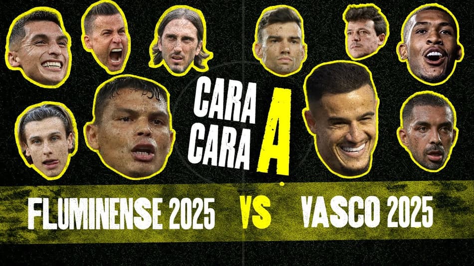 FLUMINENSE X VASCO - QUEM É MELHOR? CARA A CARA - COPA DO BRASIL