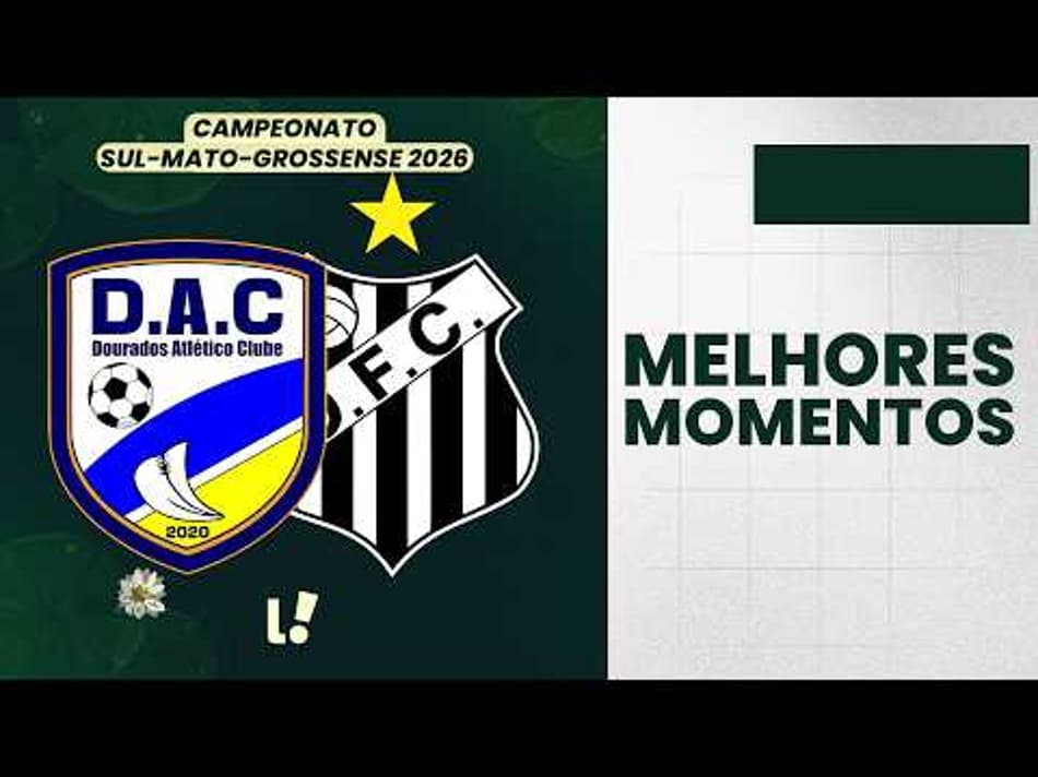 thumbnail DOURADOS 1 X 1 OPERÁRIO-MS | MELHORES MOMENTOS | CAMPEONATO SUL-MATO-GROSSENSE | MELHORES MOMENTOS