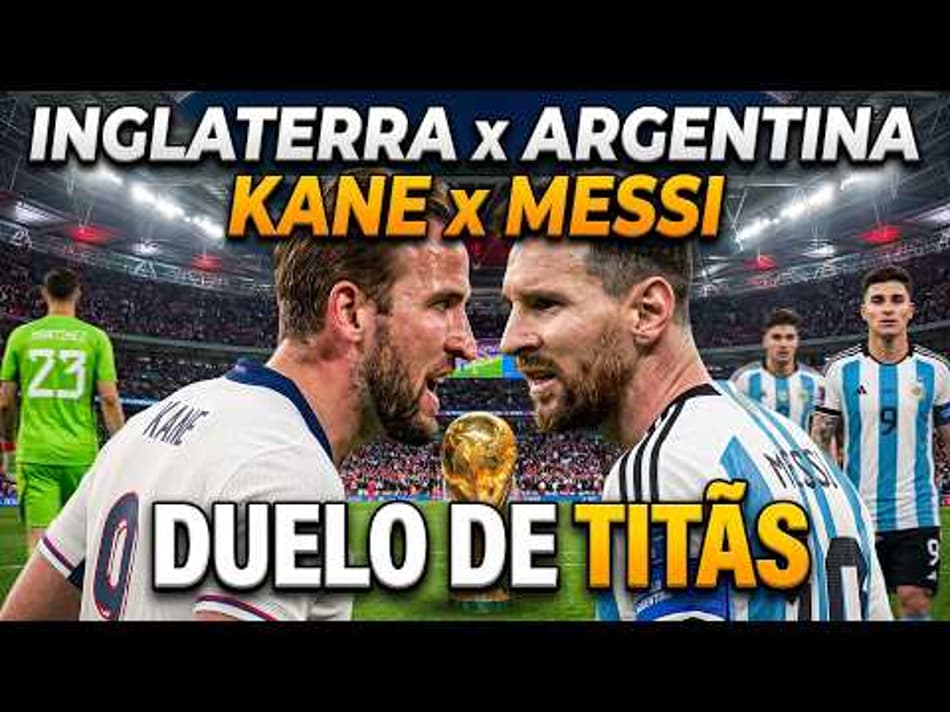 thumbnail ARGENTINA X INGLATERRA SE ENFRENTAM EM ATLANTA PELA SEMIFINAL DA COPA DO MUNDO. #futebol