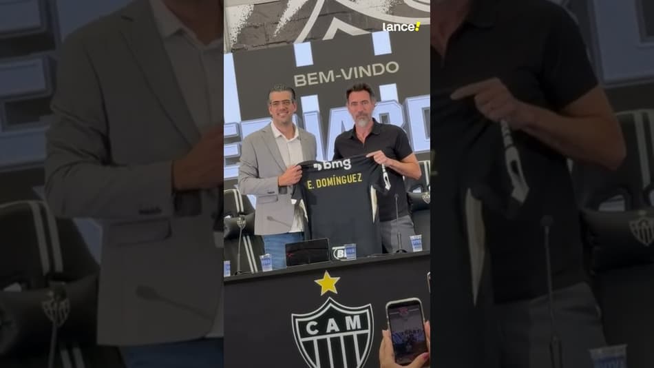ATLÉTICO-MG ANUNCIOU EDUARDO DOMÍNGUEZ COMO SEU NOVO TREINADOR! #futebol #atléticomg #brasil #fyp