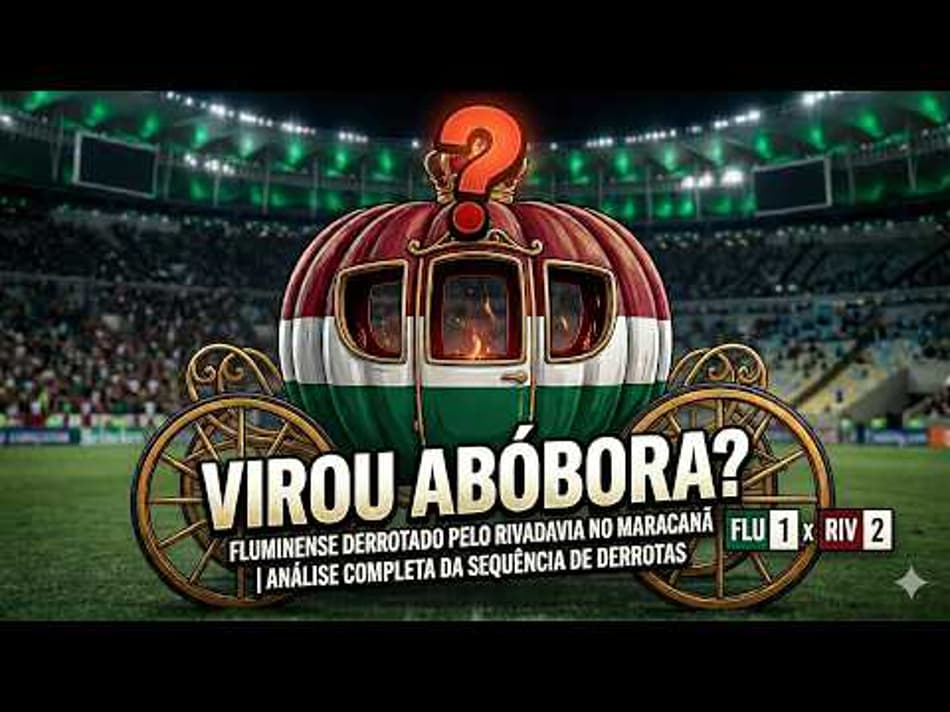 thumbnail ⚠️🚨 FLUMINENSE JOGA MUITO MAL, PERDER EM CASA E SE COMPLICA NA LIBRTADORES – ANÁLISE PÓS-JOGO