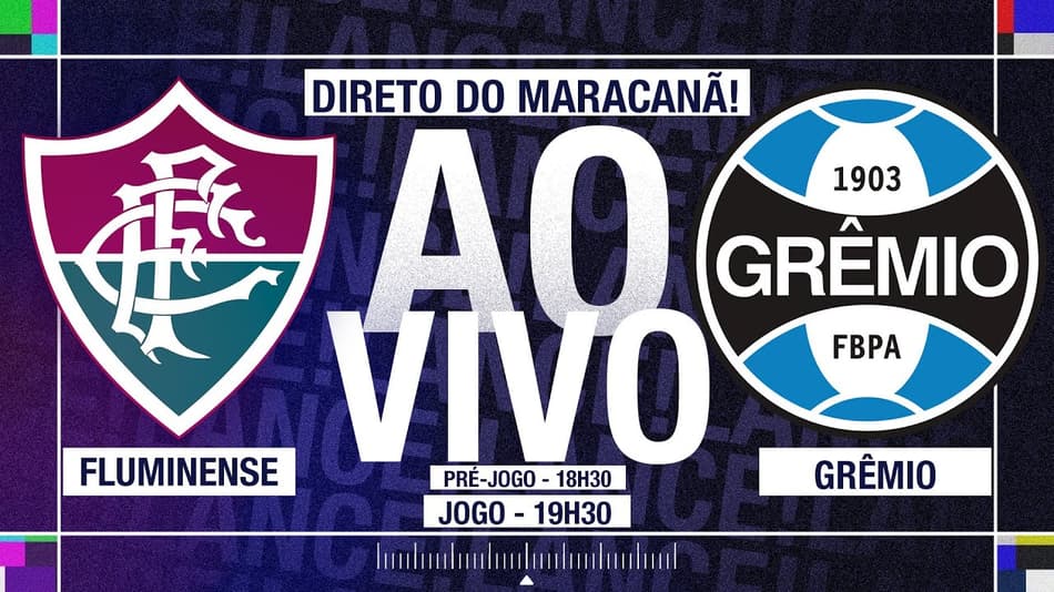 TRANSMISSÃO AO VIVO - FLUMINENSE X GRÊMIO - BRASILEIRÃO 2026
