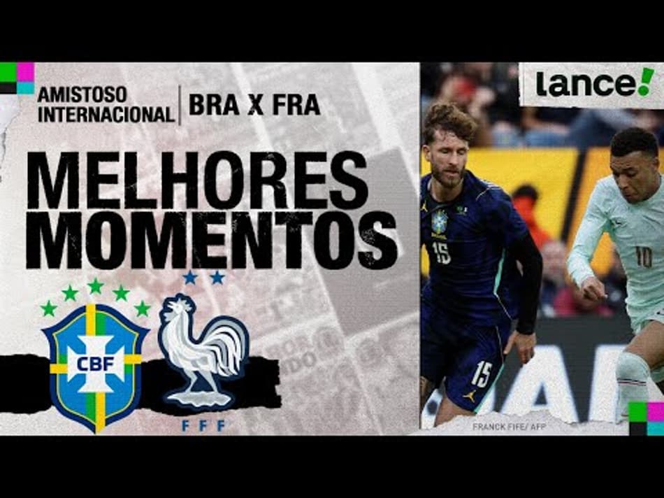 thumbnail BRASIL 1 X 2 FRANÇA | AMISTOSO | MELHORES MOMENTOS