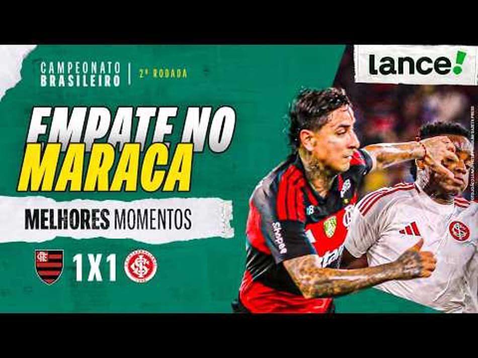 thumbnail FLAMENGO 1 x 1 INTERNACIONAL | MELHORES MOMENTOS | 2ª RODADA | CAMPEONATO BRASILEIRO