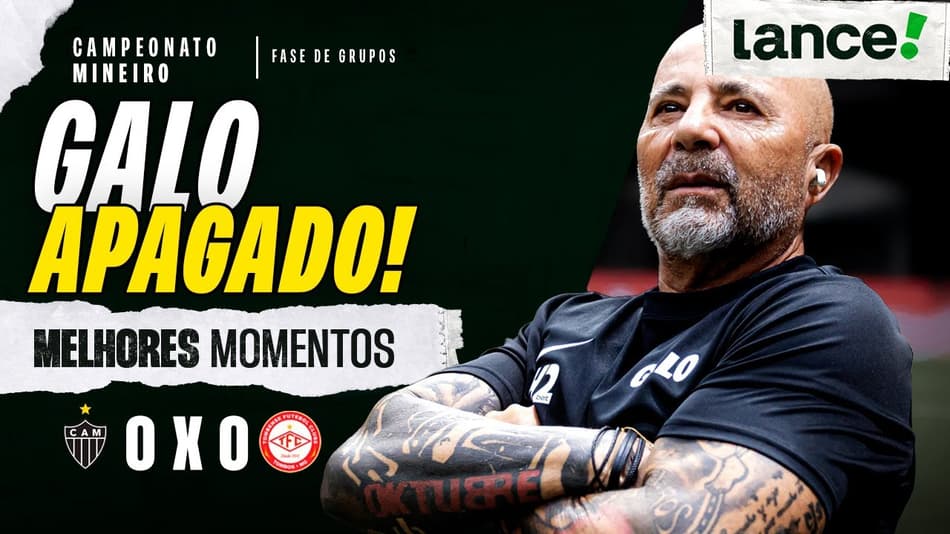 ATLÉTICO-MG 0x0 TOMBENSE - MELHORES MOMENTOS - 3ª RODADA - CAMPEONATO MINEIRO