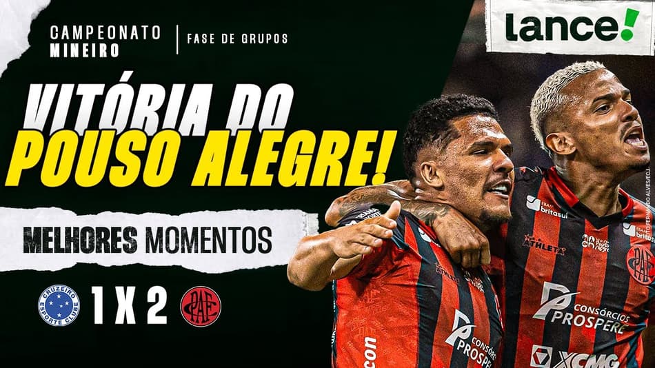 CRUZEIRO 1 X 2 POUSO ALEGRE - MELHORES MOMENTOS - CAMPEONATO MINEIRO 2026 - 1ª RODADA