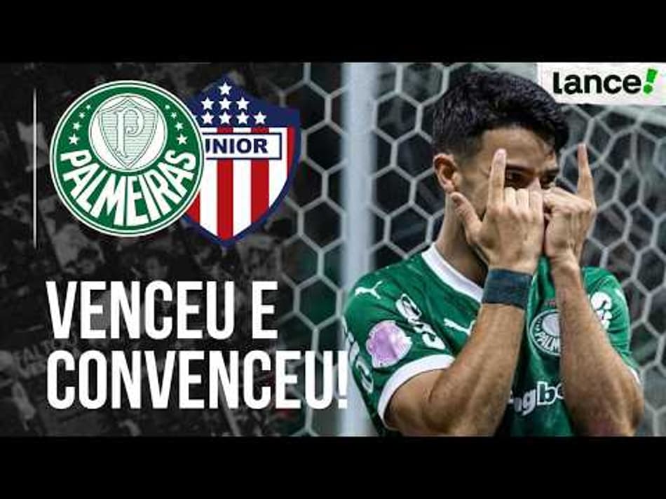 thumbnail PALMEIRAS FAZ EXCELENTE JOGO E GOLEIA O JUNIOR BARRANQUILLA – ANÁLISE PÓS-JOGO