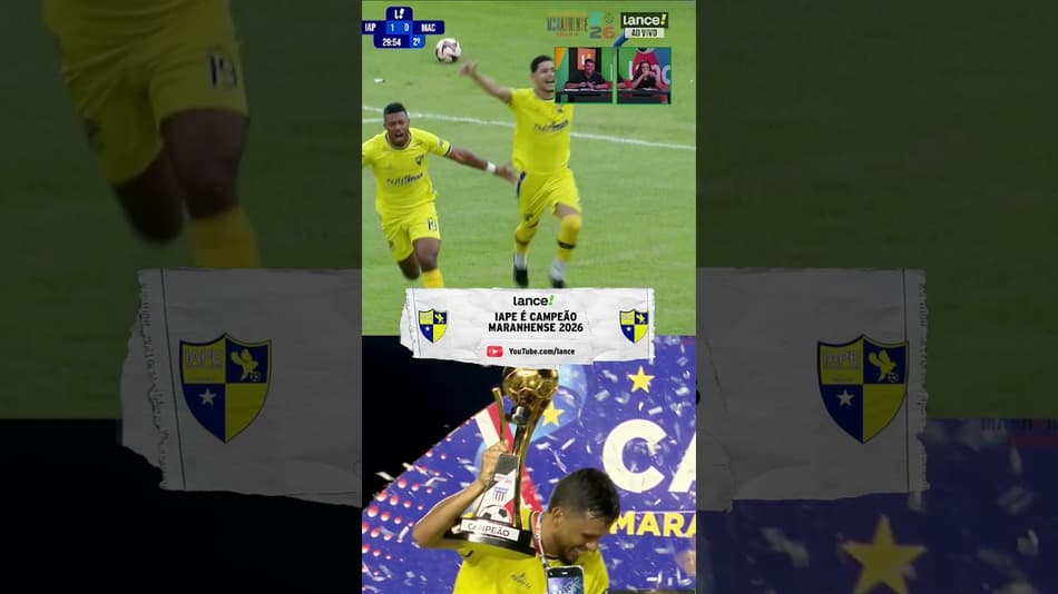 IAPE É CAMPEÃO MARANHENSE! CONFIRA O GOL DO TÍTULO #futebol #brasil #fyp #shorts #youtube