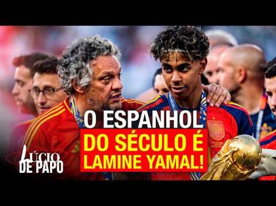thumbnail LAMINE YAMAL ULTRAPASSOU NEYMAR JR NA HISTÓRIA DO FUTEBOL? – LÚCIO DE PAPO #15