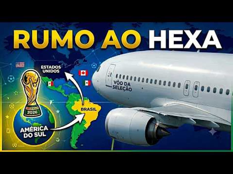 thumbnail A CAMINHADA COMEÇA AGORA! SELEÇÃO BRASILEIRA EMBARCA SOB O CALOR DA TORCIDA!