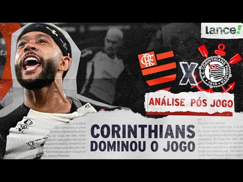 thumbnail CORINTHIANS BATE O FLAMENGO E LEVA A SUPERCOPA REI!  | ANÁLISE PÓS-JOGO | FLAMENGO 0 X 2 CORINTHIANS