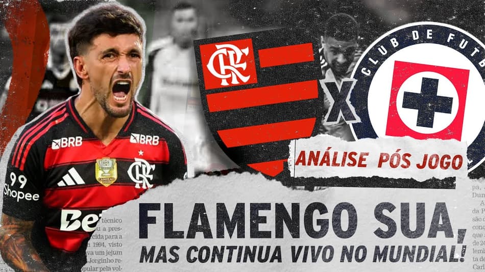 FLAMENGO VENCE O CRUZ AZUL NA RAÇA PELO MUNDIAL! - ANÁLISE PÓS-JOGO