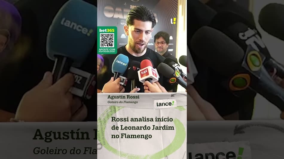 ROSSI FALA SOBRE INÍCIO DO NOVO TÉCNICO DO FLAMENGO, LEONARDO JARDIM