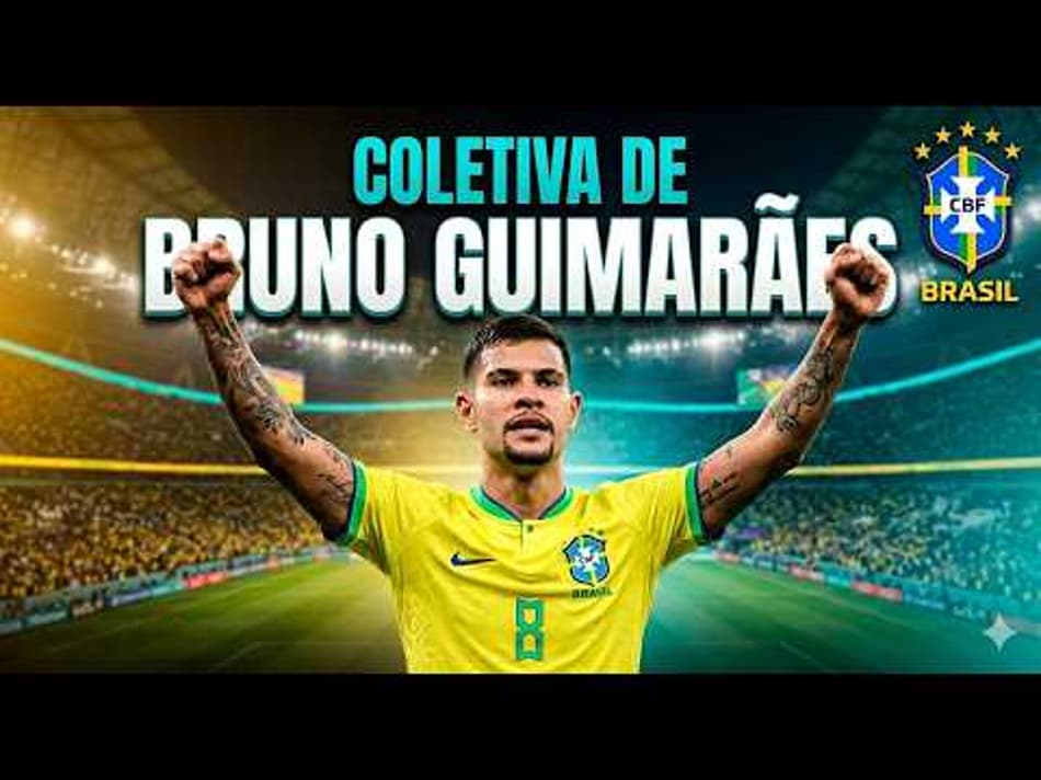 thumbnail 🔴 AO VIVO E COM IMAGENS: COLETIVA DE BRUNO GUIMARÃES DIRETO DOS ESTADOS UNIDOS