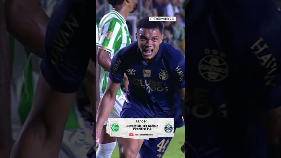 OS GOLS DO EMPATE EM 1 A 1 ENTRE JUVENTUDE E GRÊMIO #futebol #brasil #grêmio #juventude