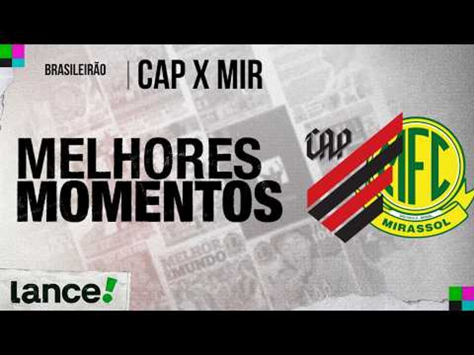 thumbnail ATHLETICO-PR 1 X 0 MIRASSOL – MELHORES MOMENTOS – BRASILEIRÃO 2026 – 18ª RODADA